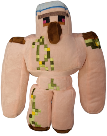 Plyšák Minecraft Golem