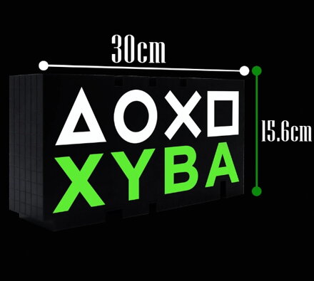 Lampička Playstation vs XBOX